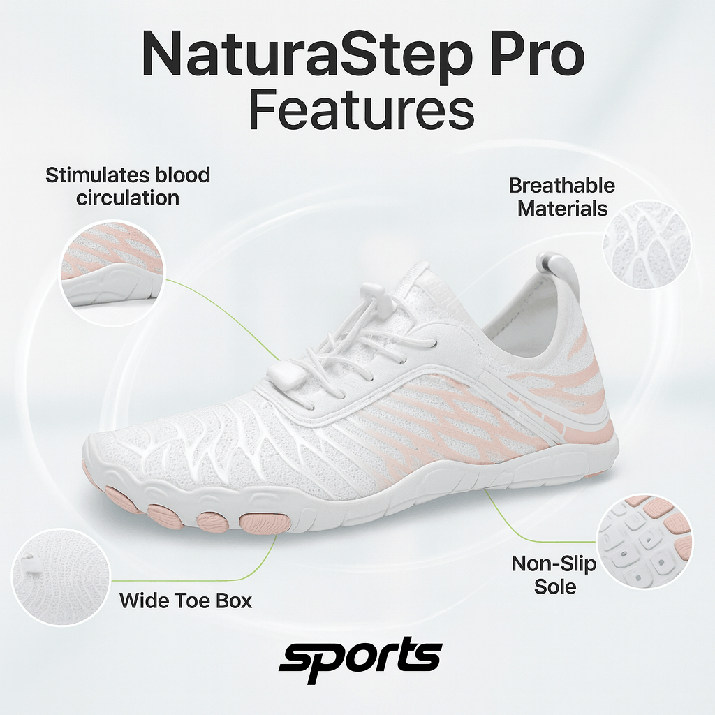 NaturaStep Pro  All-Day Barefoot Comfort & PainFree